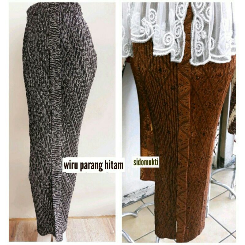 Jarik plisket wiru / jarik modern / rok plisket