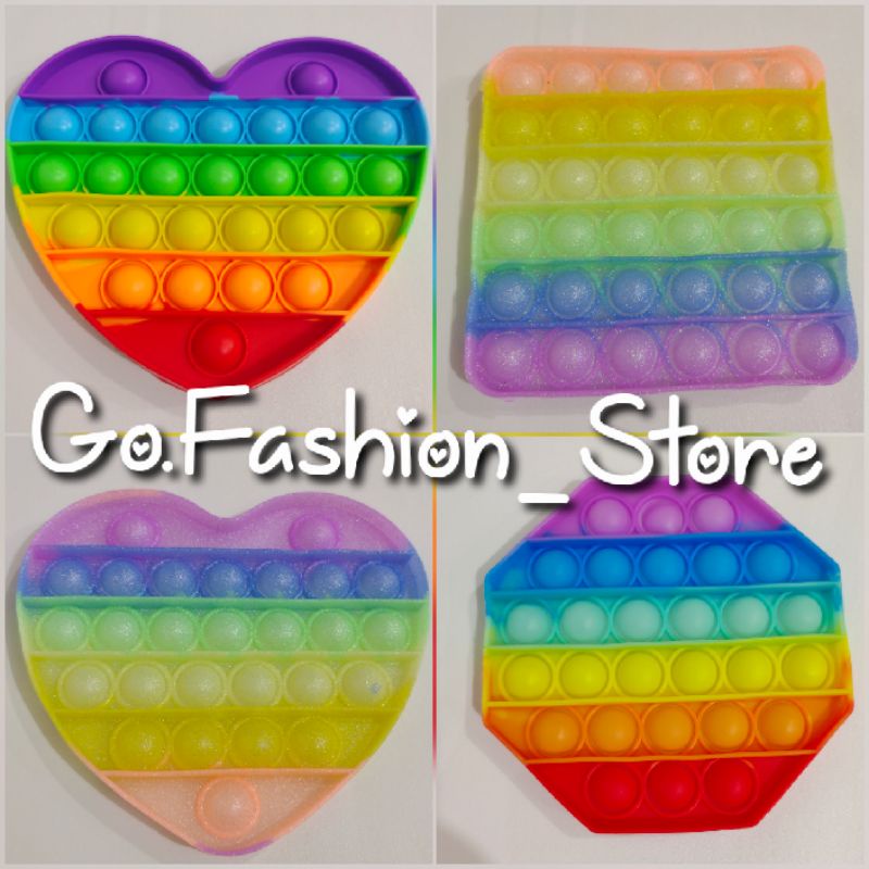 FREE GUNDU KELERENG!Mainan Pop It Penghilang Stress Viral Tiktok Jumbo 20cm Bahan Import Bagus Halus Model New Bts-3