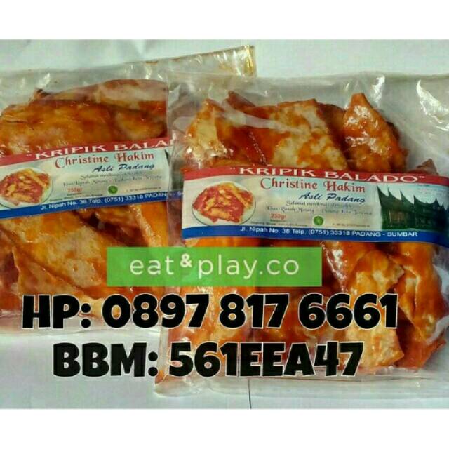 Keripik Balado Christine Hakim