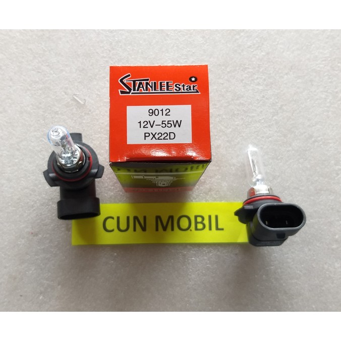 Bohlam Halogen 9012 12V 55W Stanlee Star
