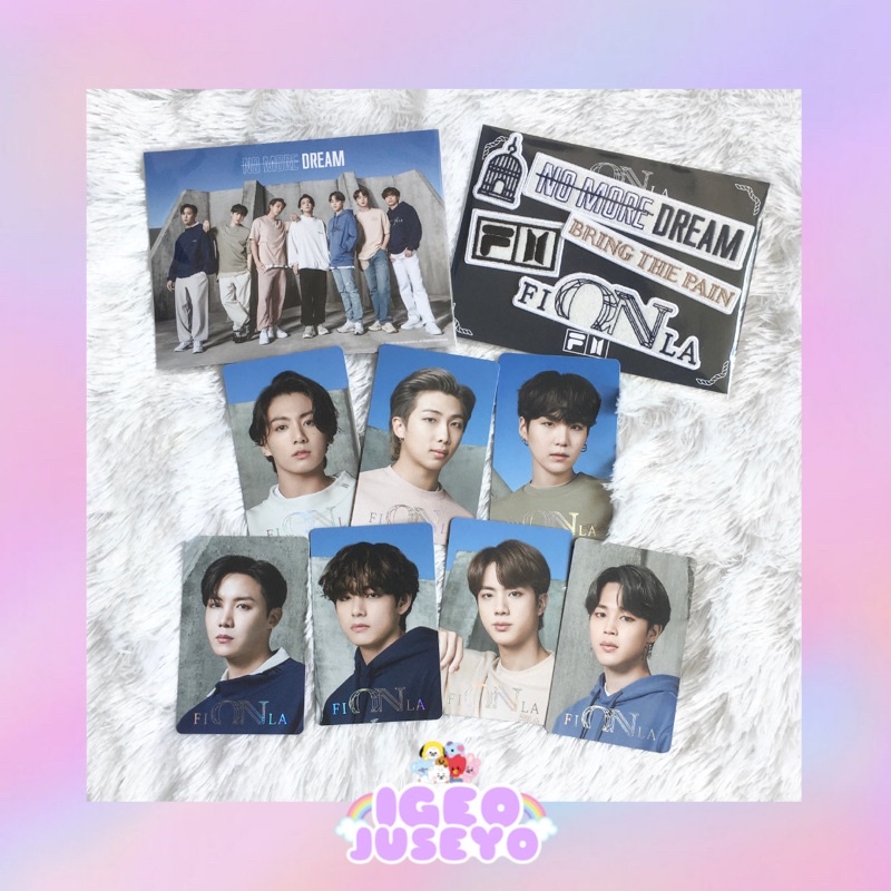 [READY] Sharing BTS Fila Now On Photocard