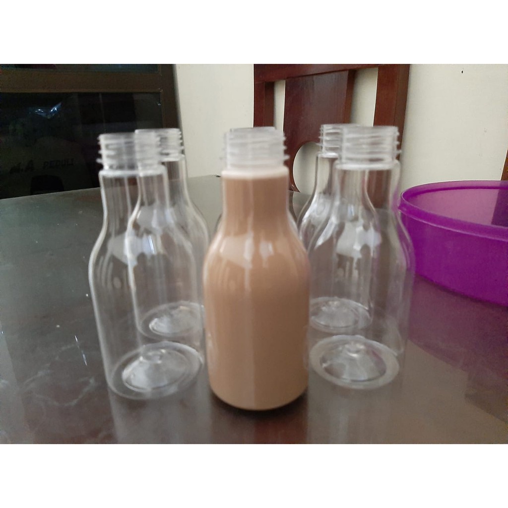 botol pir 250 ml / Botol Plastik Pir 250 ml / Botol gendut 250 ml
