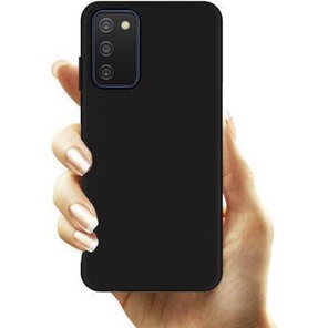 Samsung Galaxy A03S Casing Ultra Slim Lentur Polos Hitam