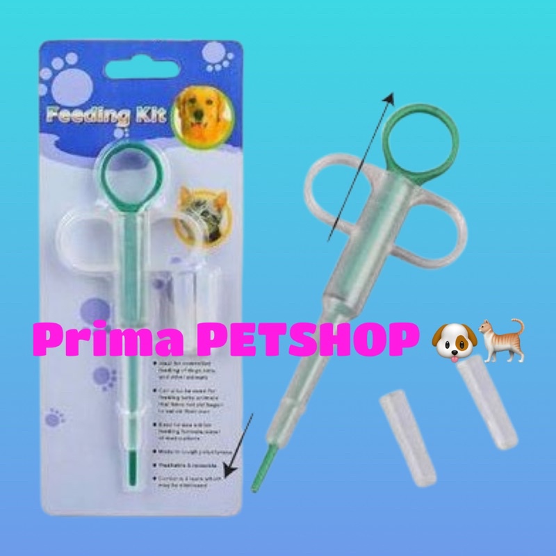 FEEDING KIT PELONTAR OBAT KUCING