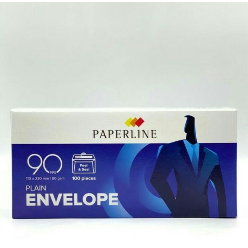 

Amplop Paperline Putih Polos 90 PPS Cabinet Dengan Lem / Seal Pengaman