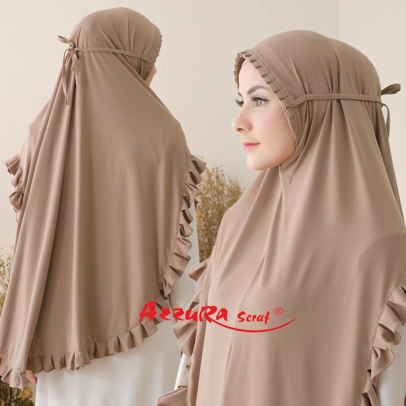 HIJAB AZZURA | REMPEL ATAS BAWAH | AZZURASCARF | HIJAB INSTAN | BERGO INSTAN | BERGO MARYAM-1