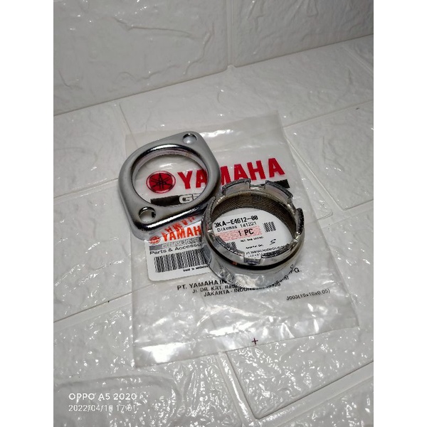 RING/NUT SAMBUNGAN LEHER KNALPOT RX KING