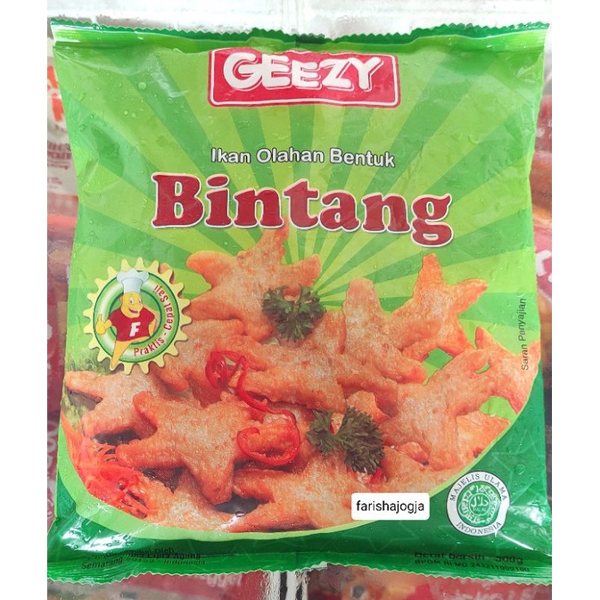 ✨ FSFF ✨ [instan] Minaku Foody Geezy Bintang 500g