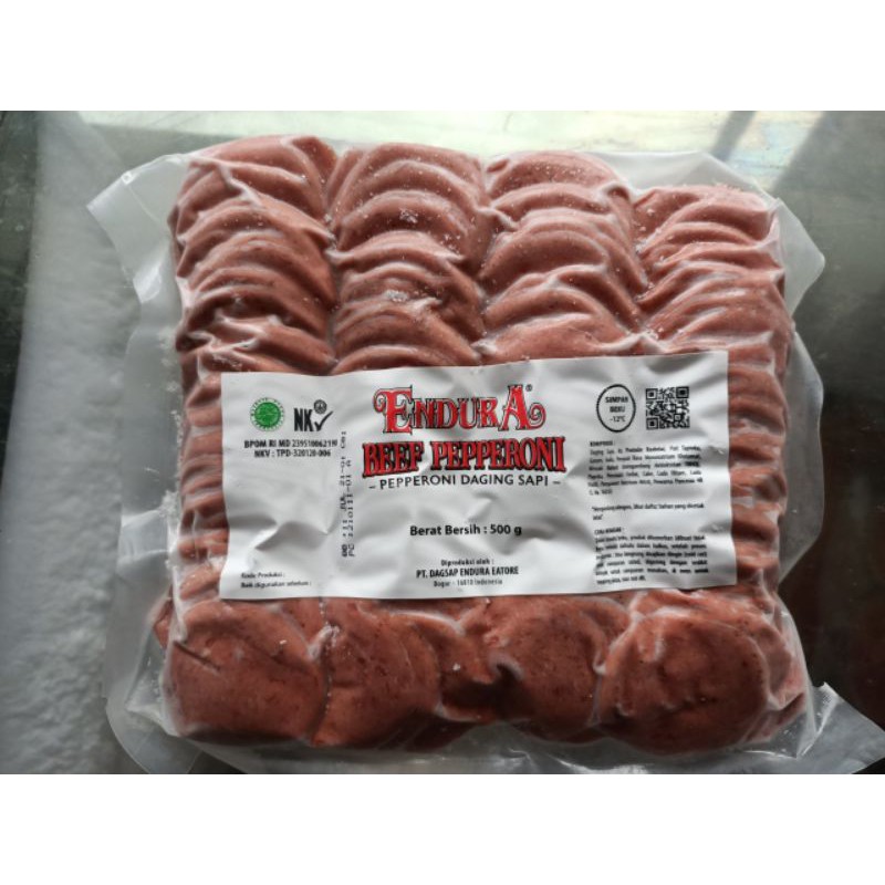 

Endura Beef Pepperoni 500 gr