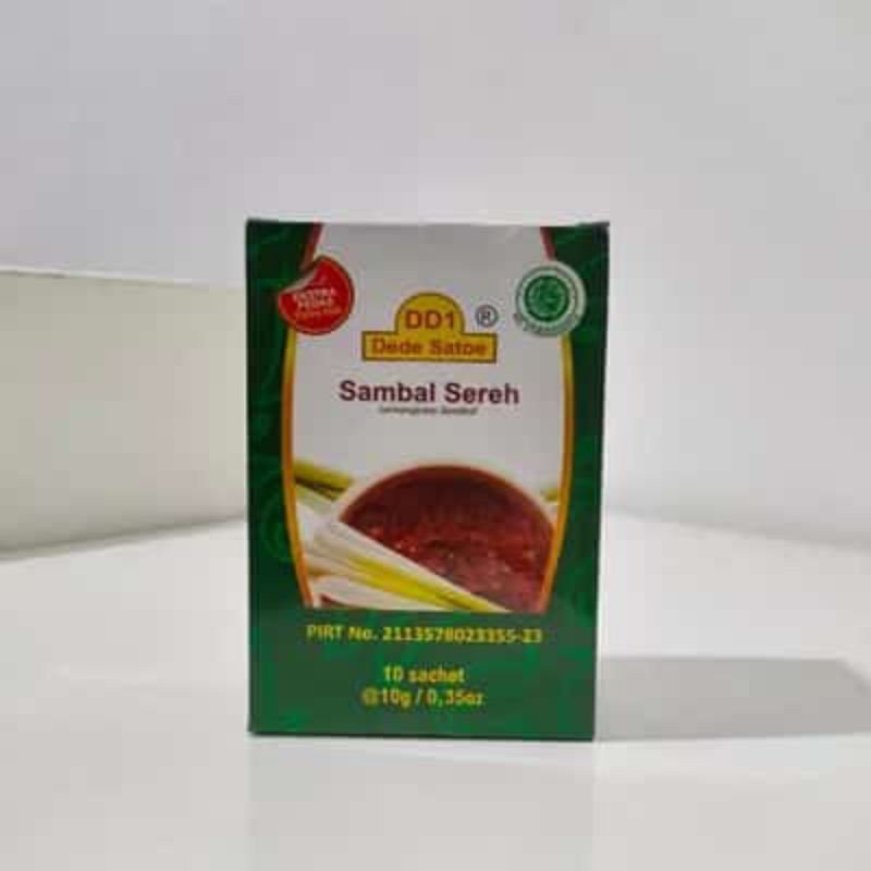

TERMURAH !! Sambal Sereh 100gr By Dede Satoe SKOMILL