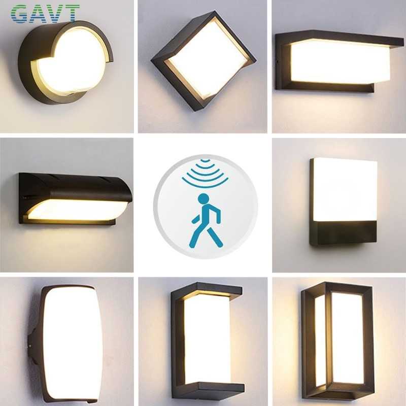 GAVT Lampu LED Dekorasi Rumah Motion Sensor Cool White 18W - C1 ( Al-Yusi )