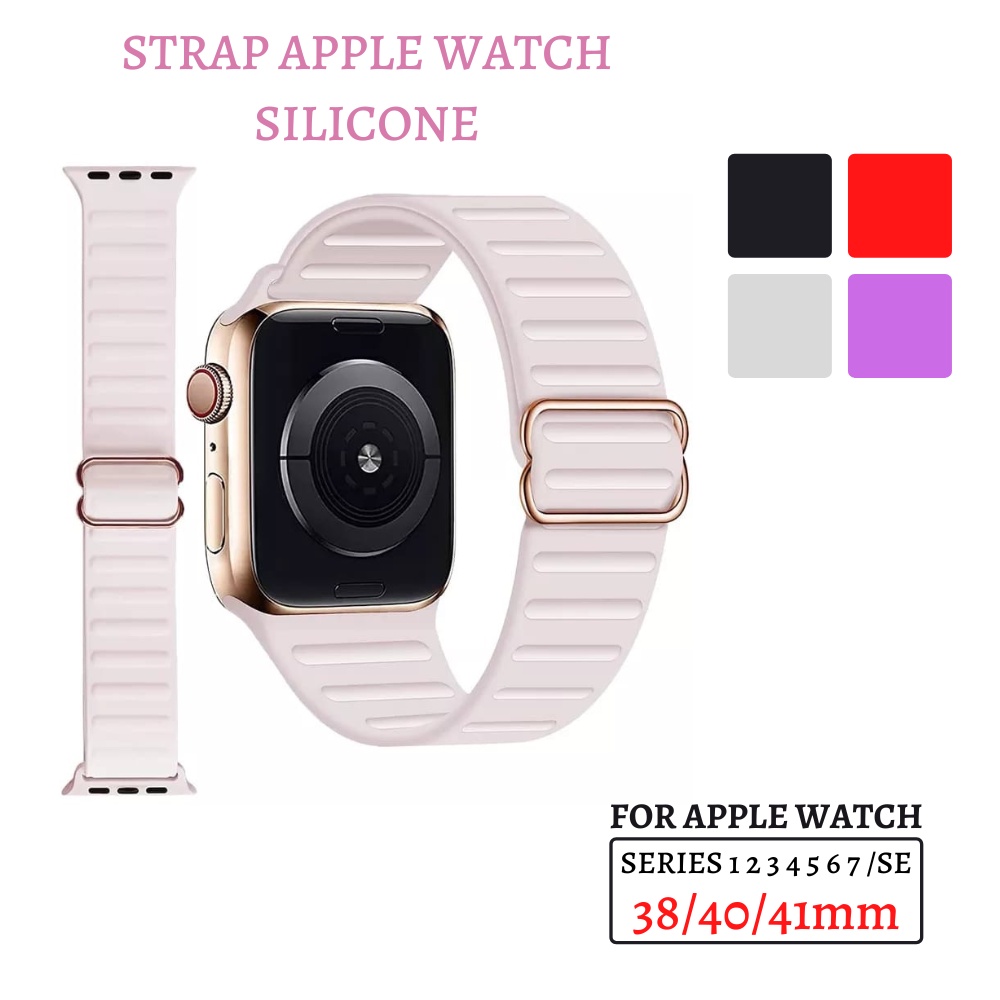 Strap Apple Watch / Tali Jam tangan apple Loop Silikon 38/40/41mm