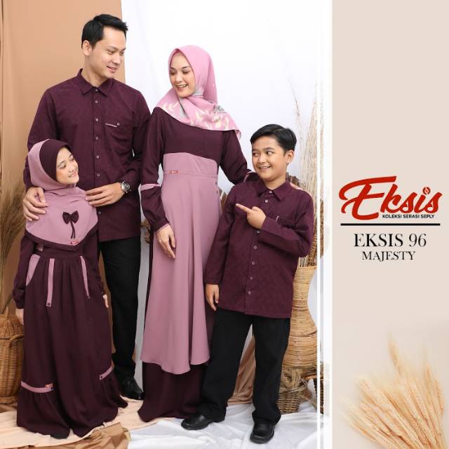 Seply Baju Koko Dewasa Panjang Polos Sarimbit Seply Eksis 96 Majesty