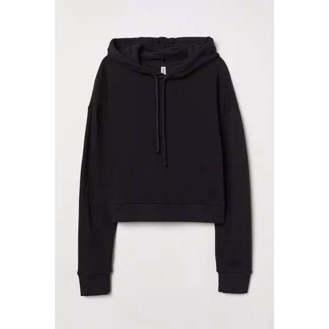 H*M CROP WOMEN HOODIE