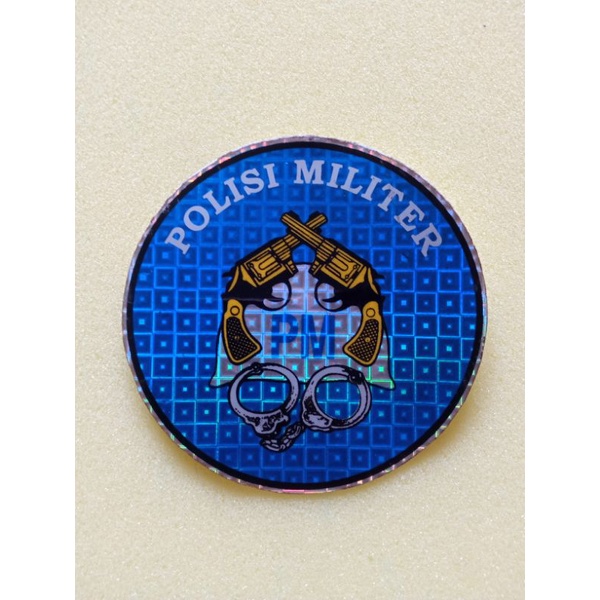 stiker lambang polisi militer#polisi#pm