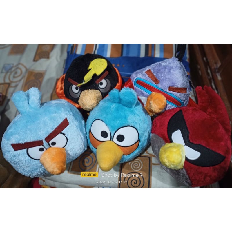Boneka Angry Birds Space Changi original Preloved