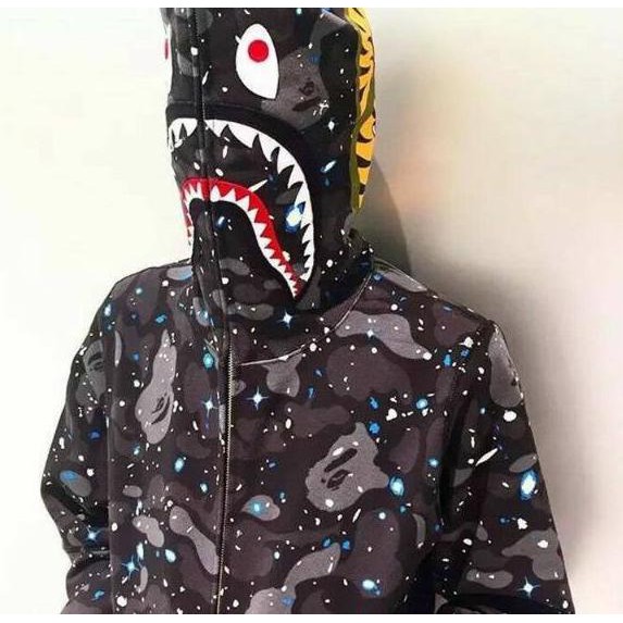 bape space camo hoodie wgm