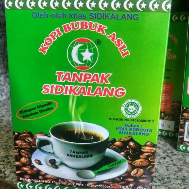 

Kopi bubuk tanpak sidikalang 250gram