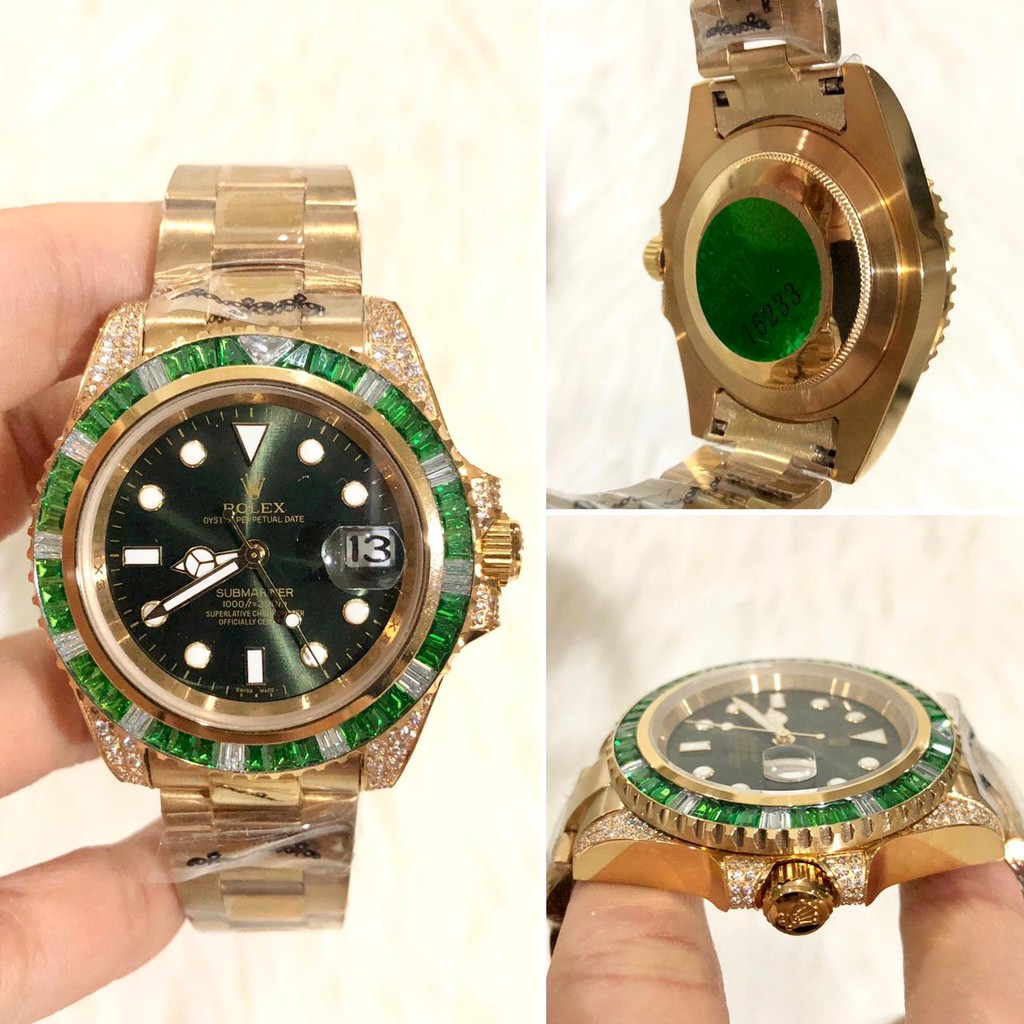 Rolex Pria Jam Tangan Cowok Rolex Jam Tangan Pria Rolex Otomatis Ring Diamong Ring Berlian