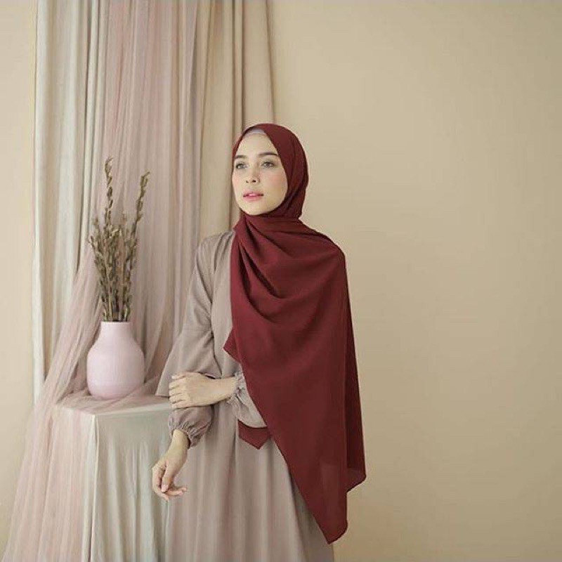 (KJI) PASHMINA CERUTI RIZANA CERUTY BABYDOLL PREMIUM UKUR 185 x 75 cm