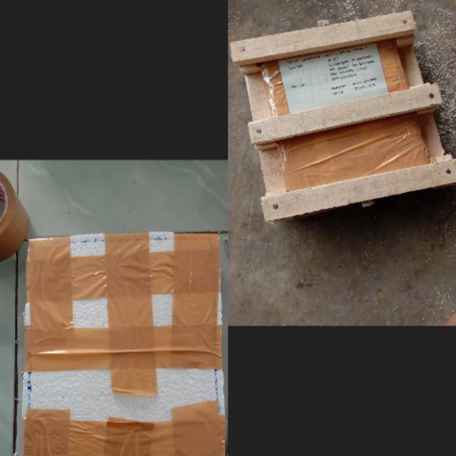 WAJIB Packing Kayu untuk Sketsa Wajah/Bingkai Kaca