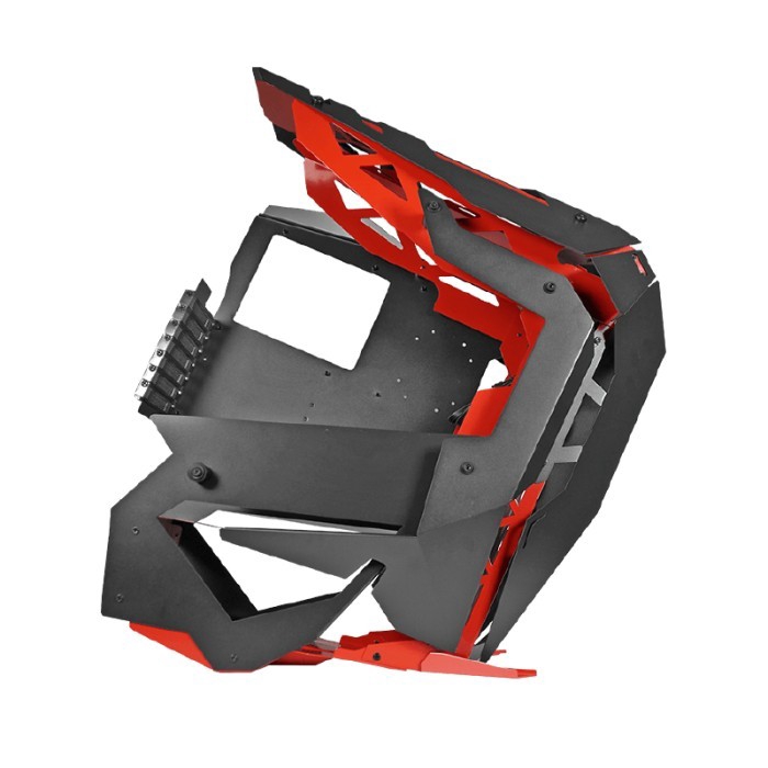 PRIME T-[Q] - ALUMUNIUM - TEMPERED GLASS / Casing PC Gaming