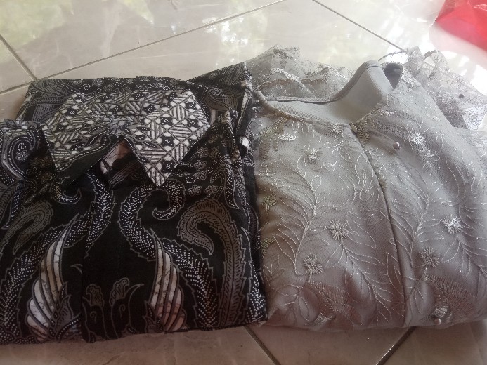 Maura Couple - Sania Ruffle Batik Couple Ori Ndoro Jowi Garansi Termurahbatik Couple Annabel Pinguin