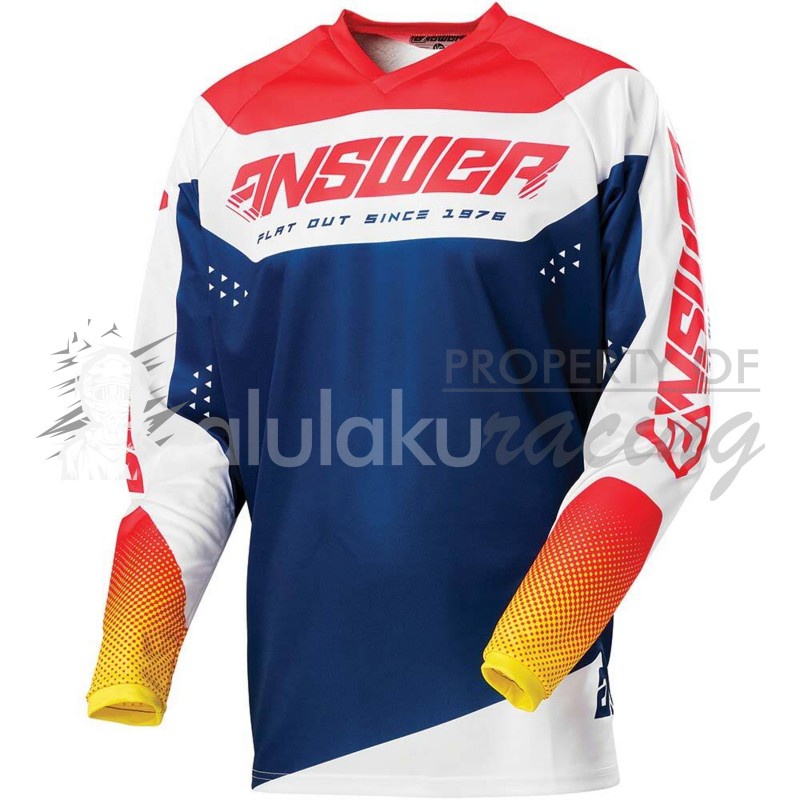 Jersey with Pants Trail Motocross MX with Custom Name &amp; Number – AN014