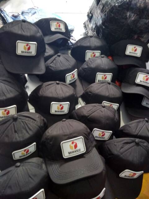 TOPI TACTICAL DAN PATCH BAWASLU