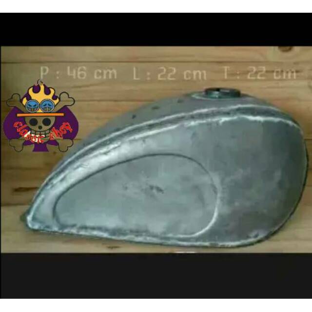 tangki tank triumph mentah japstyle