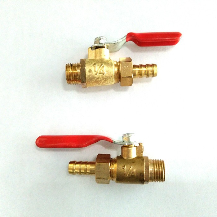 Keran Kran Angin / Stop Kran 1/4 Kuningan