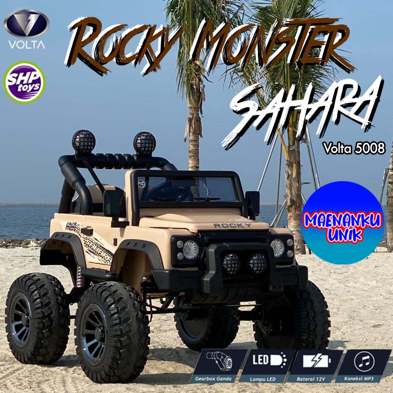 Rocky Volta 5023 Monster Sahara - Mainan Mobilan Aki Anak