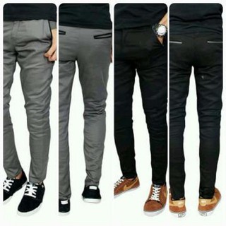  Celana Panjang Skinny Fit Chino Zara man Shopee Indonesia