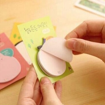 Post It Sticky Notes Memo Kecil Karakter / Stiki Note Murah Motif Muka dan Beruang Pink Unik Lucu L3,403 - KSY051-1