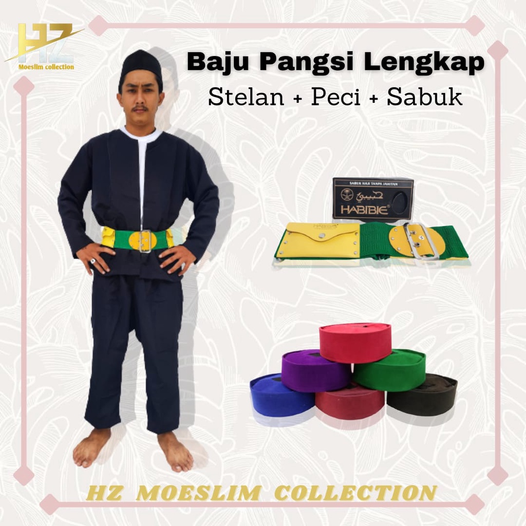 Jual Baju Pangsi Betawi Dewasa Paling Lengkap Langsung Pakai Baju Baju