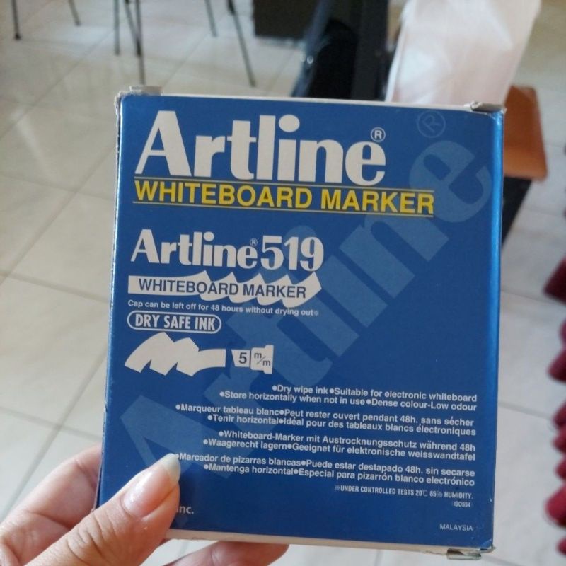 

spidol artline 170 whiteboard marker ( HITAM )