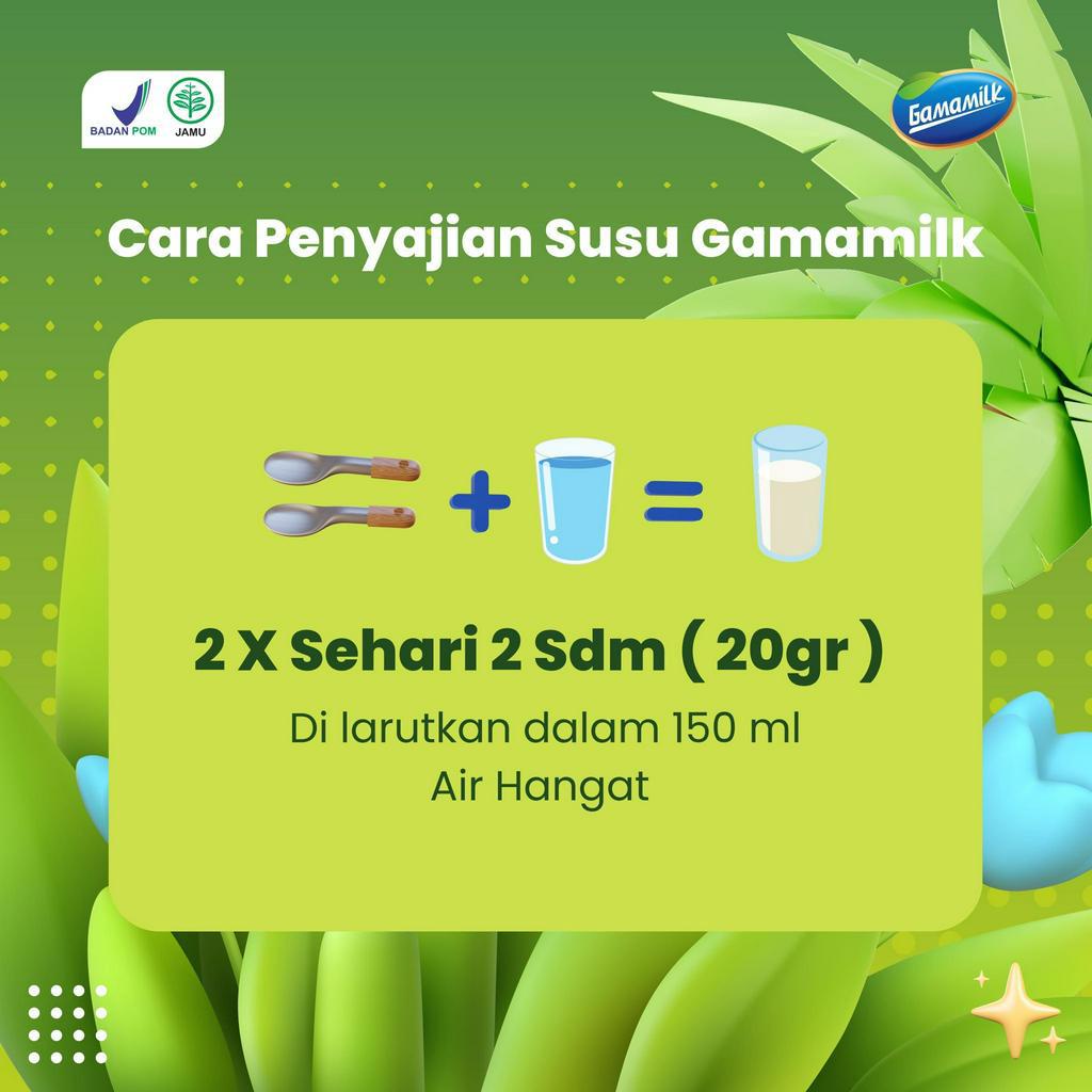 (4 Box) Susu Gamamilk Ekstrak Gamat dan Daun Kelor Cocok Untuk Dewasa dan Anak