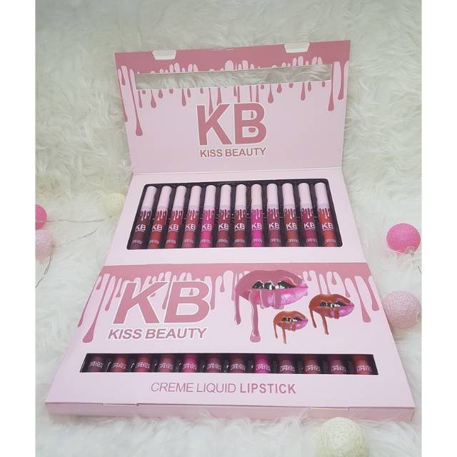 KB kiss beauty lipcream matte creme liquid LIPSTICK