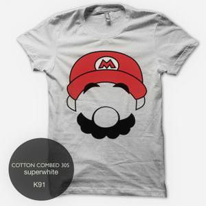 Tshirt Kaos Mario Bross
