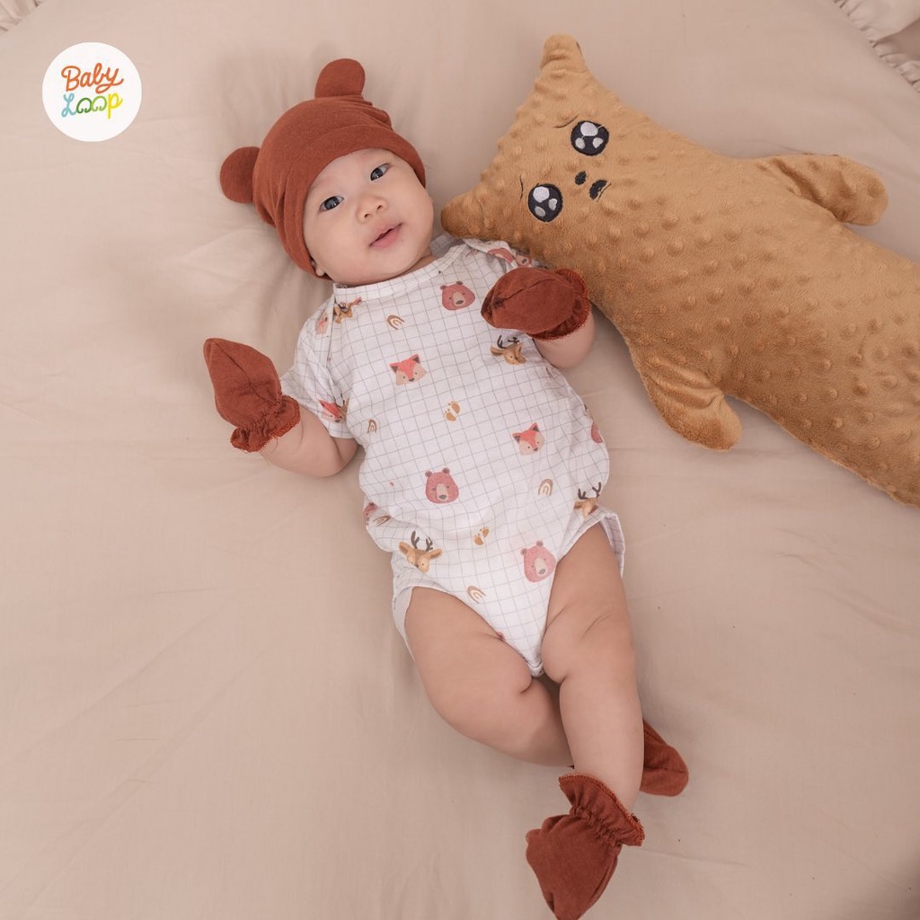 Baby Loop - Beanie Hat Bear / Topi Bayi