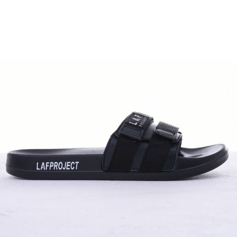 Sandal Pria Slide Slip On Ringan Empuk Gorka Hitam laf project 39-43