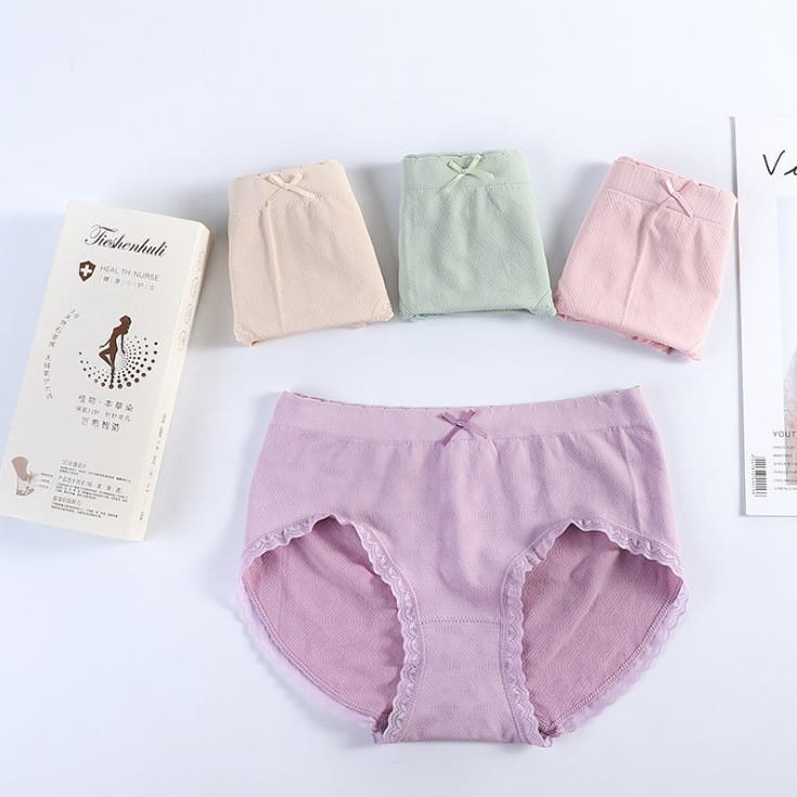 [TOYOU SHOP L13] CELANA DALAM ANTIBAKTERI SET KOTAK 4 PCS | GRAPHENE | PAKAIAN DALAM WANITA| SET SEAMLESS | FASHION WANITA