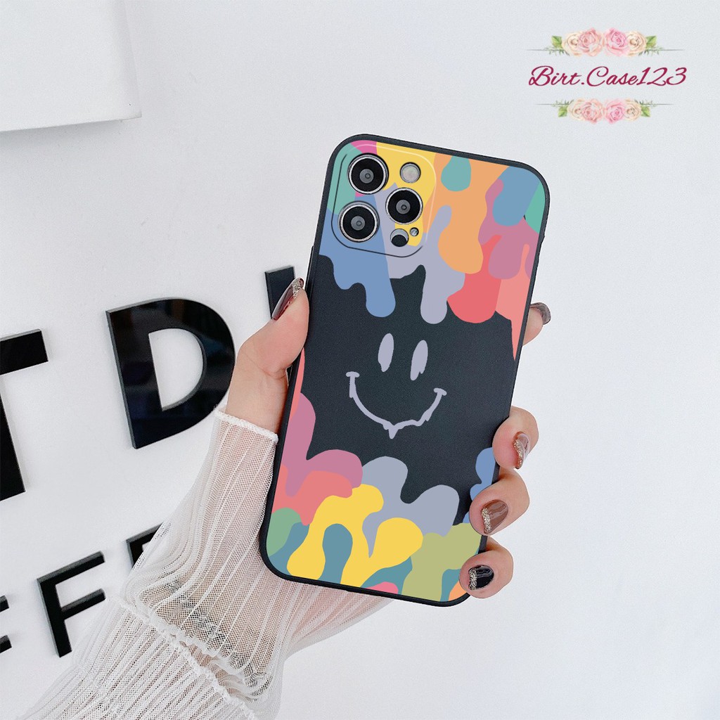 CASE CASING SOFTCASE SILIKON MACARON PELINDUNG KAMERA CUTE RAINBOW OPPO VIVO SAMSUNG XIAOMI REALME IPHONE ALL TYPE BC6008