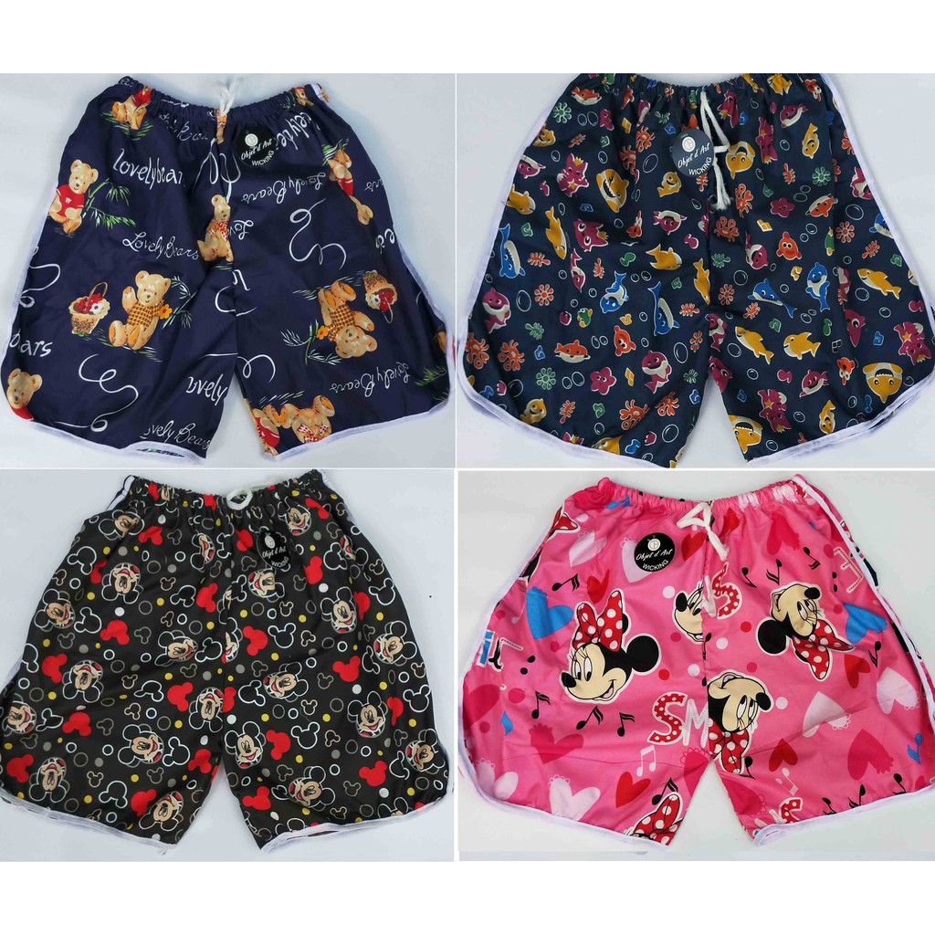 CELANA PENDEK WANITA HOTPANTS MOTIF HOT PANTS KARAKTER TERKINI GROSIR PALING LARIS