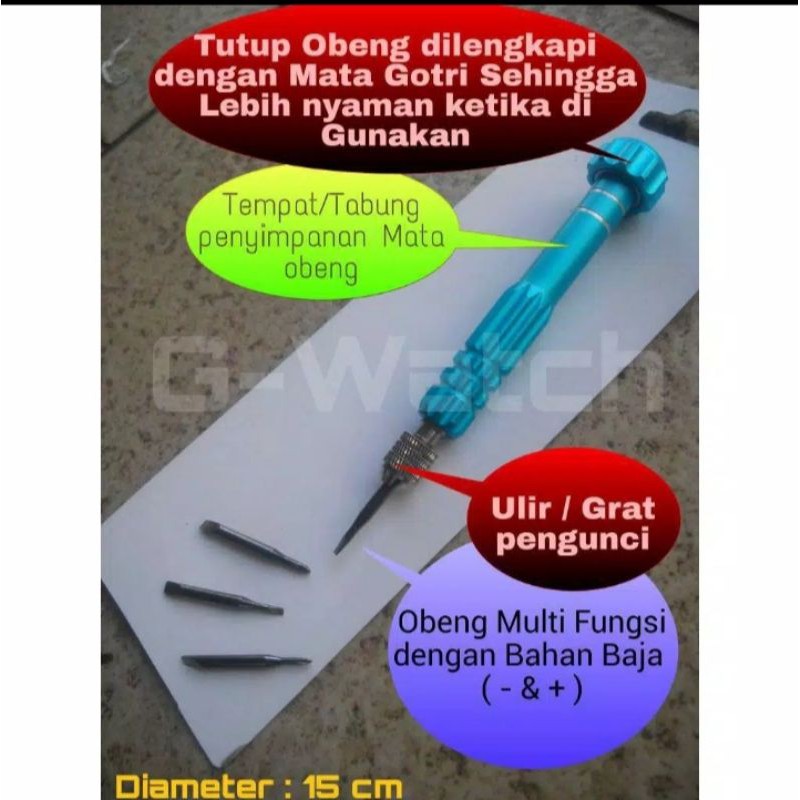 Obeng multifungsi(obeng alat servis jam)