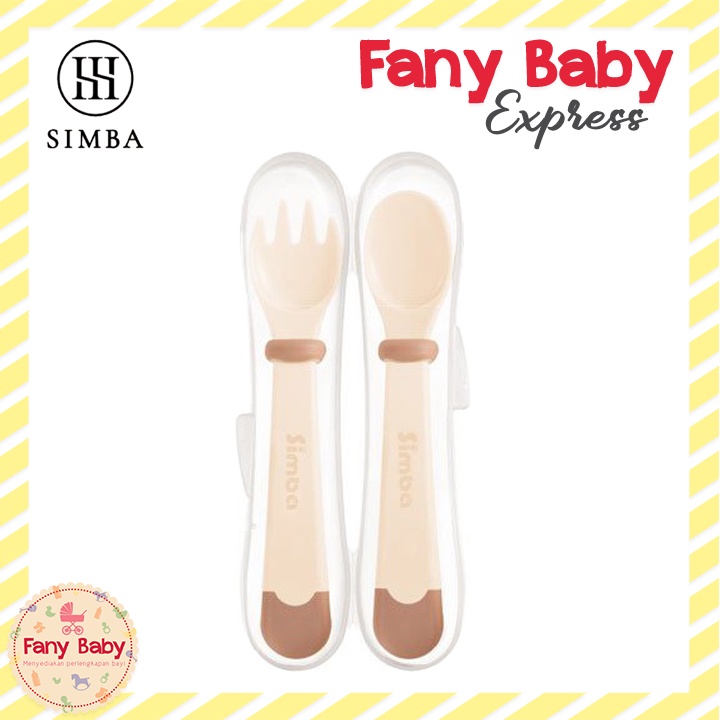 SIMBA IT'S YUMMY LEARNING SPOON &amp; FORK SET