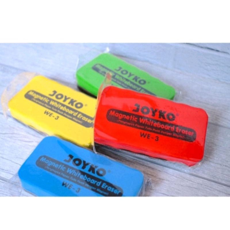 

Whiteboard Eraser Penghapus Papan Tulis Putih Joyko WE-3 Magnet