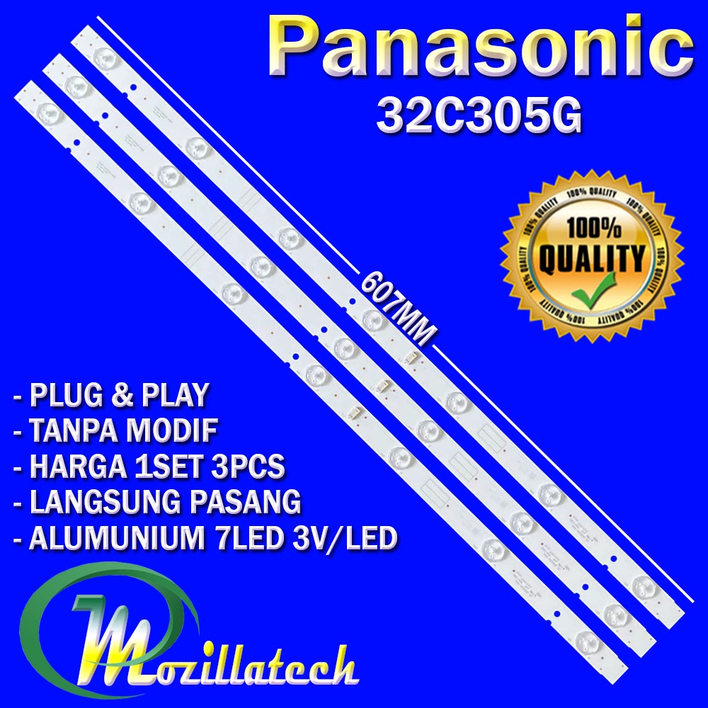 BACKLIGHT TV PANASONIC PANASONIK TH-32C305G 32C305G BL LED BACKLIGHT  PANASONIC 32C305G