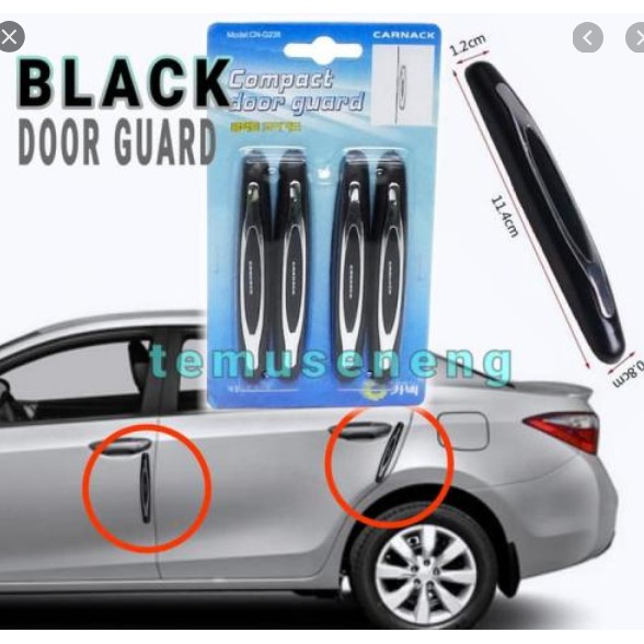 Door Guard Mobil Pelindung Pintu Mobil DOORGUARD COMPACT Samping Carnack Panjang karet pvc