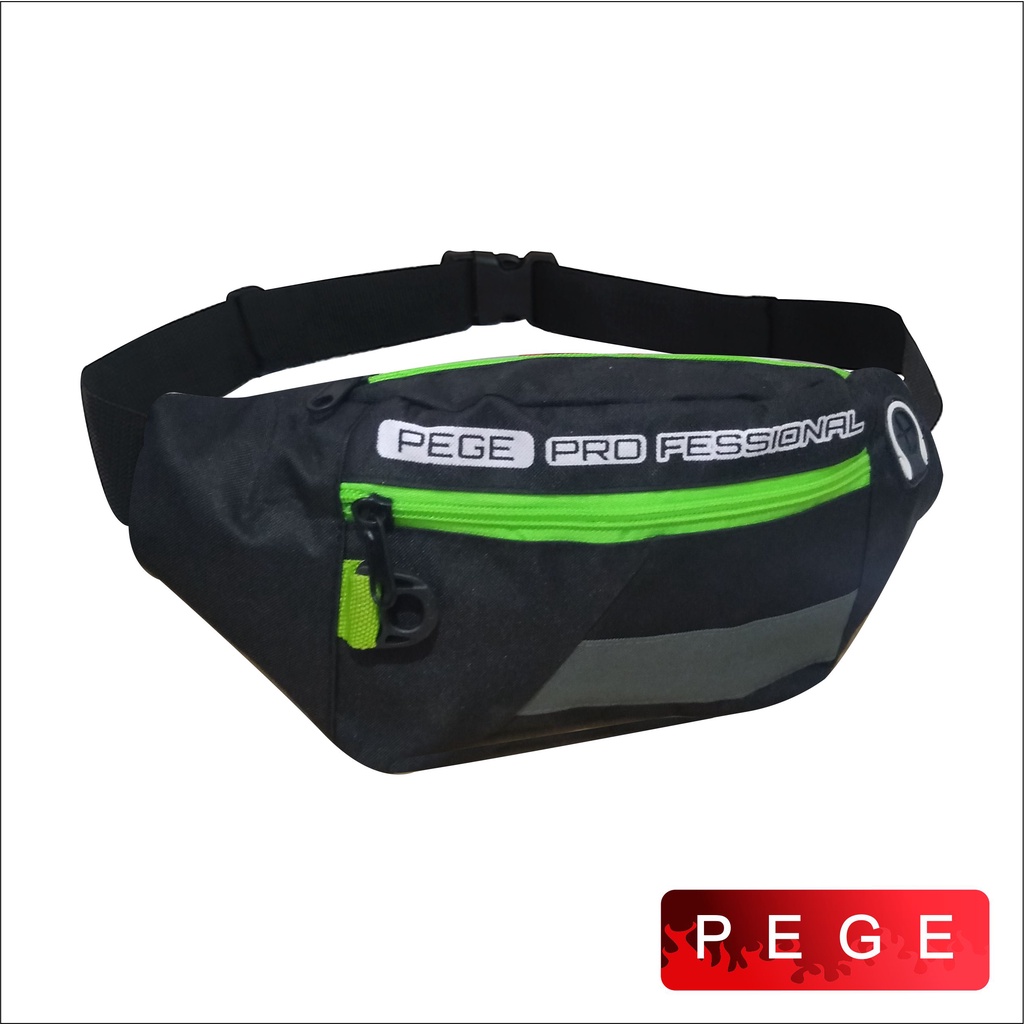 Tas Selempang Bahu Pria Waistbag Model Kombinasi Slempang Distro Kasual - PG 8890